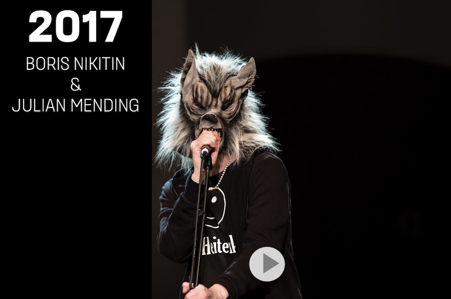TALK con BORIS NIKITIN e JULIAN MEDING (DE/CH)